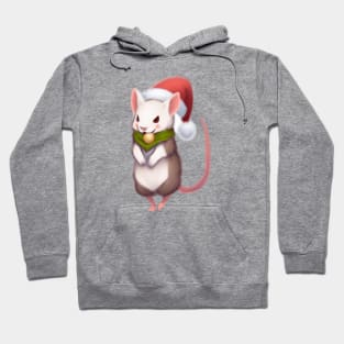 Cute Rat Drawing Hoodie